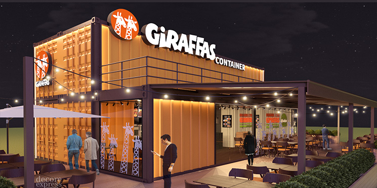 Giraffas prevê 30 novas lojas para 2022